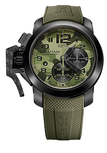 Replica Graham Watch 2CCAU.G02A Chronofighter Superlight Oversize Superlight